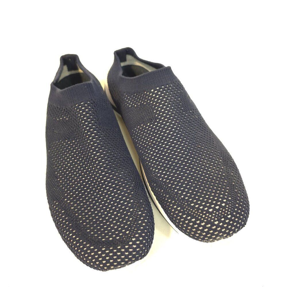 L.L.Bean Eco Bay Knit Slip-On Sneaker Blue Mesh Comfort Walking Shoes Size 9.5